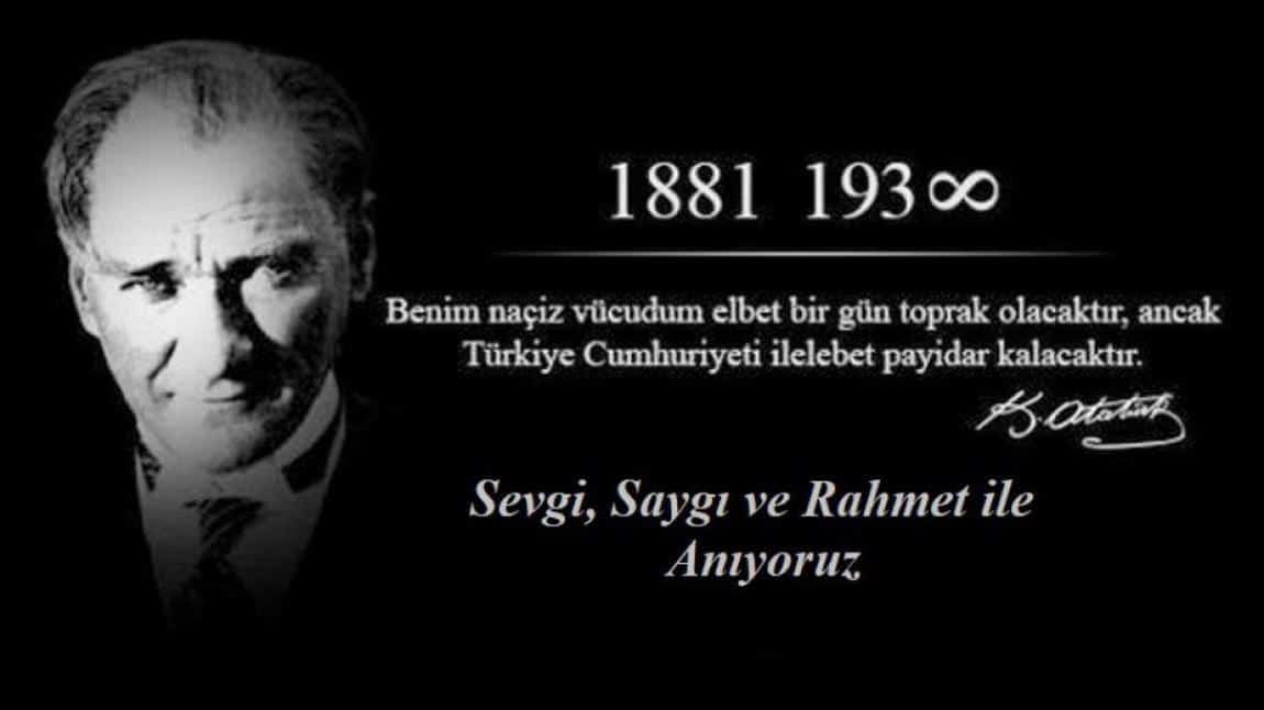 10 Kasım Atatürk'ü Anma Etkinlikleri